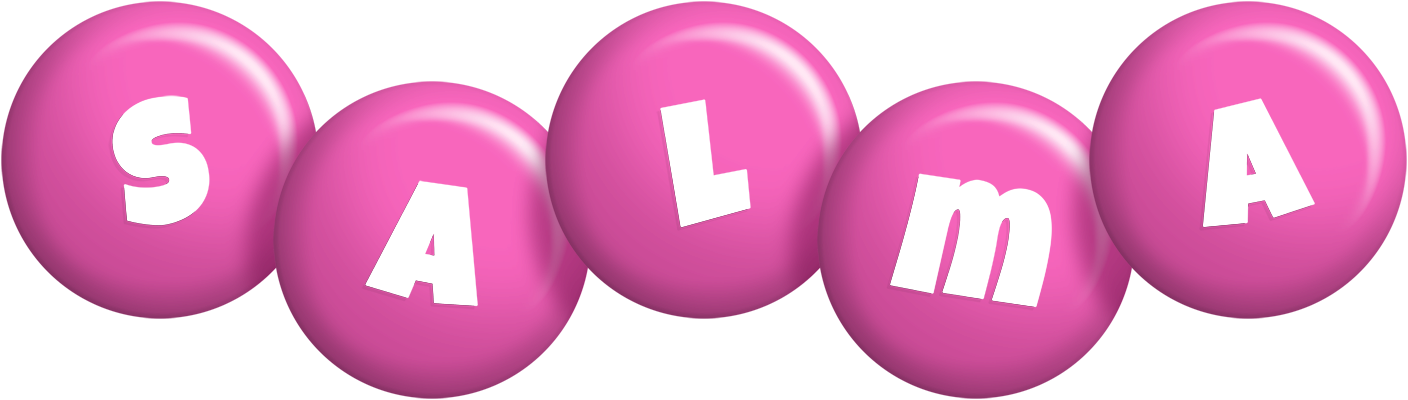 Salma candy-pink logo
