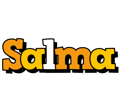 Salma cartoon logo