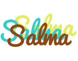 Salma cupcake logo