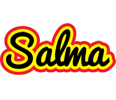 Salma flaming logo