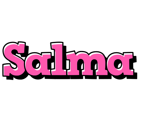 Salma girlish logo