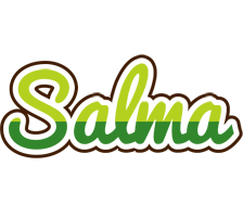 Salma golfing logo