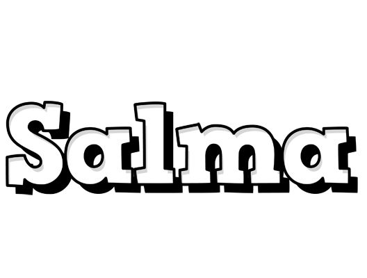 Salma snowing logo