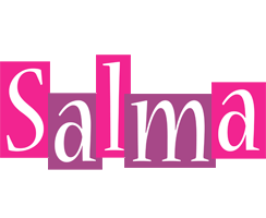 Salma whine logo