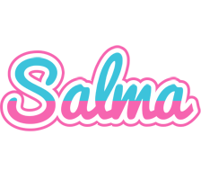 Salma woman logo