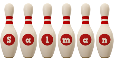 Salman bowling-pin logo
