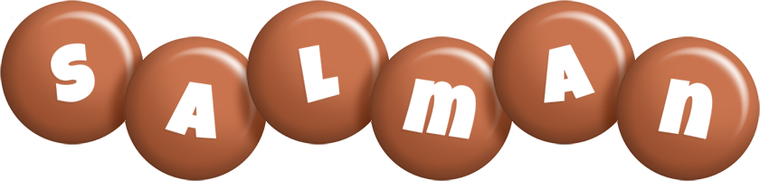 Salman candy-brown logo