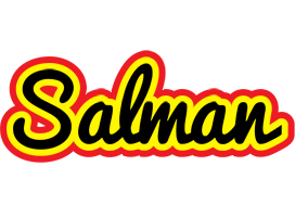 Salman flaming logo