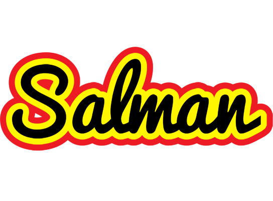 Salman flaming logo