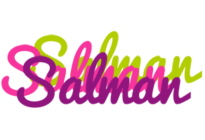 Salman flowers logo