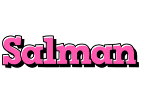 Salman girlish logo