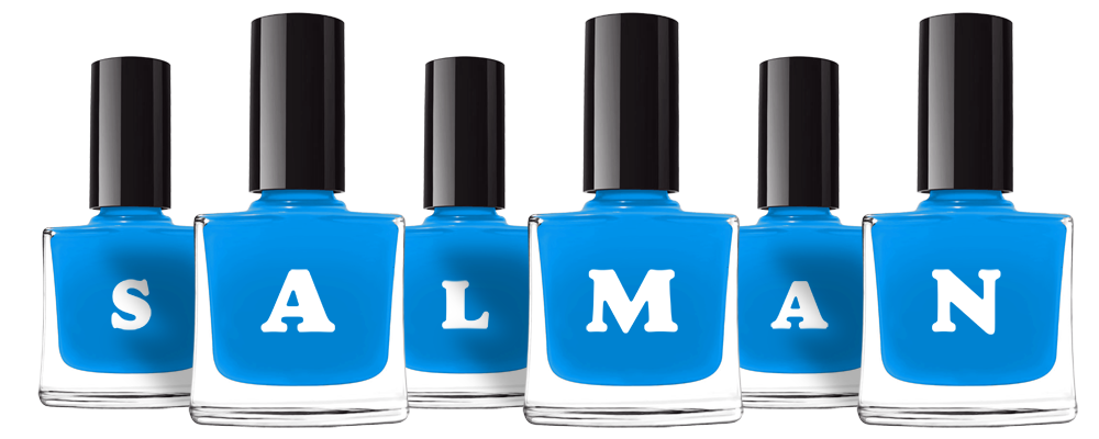 Salman glossy logo