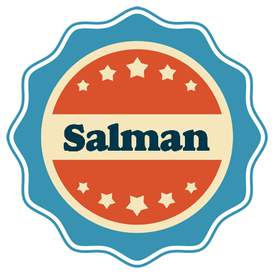 Salman labels logo