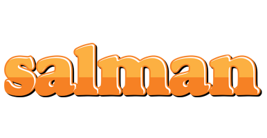 Salman orange logo