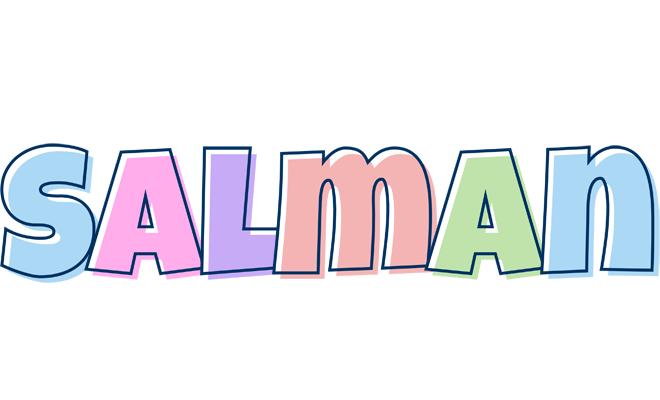 Salman pastel logo