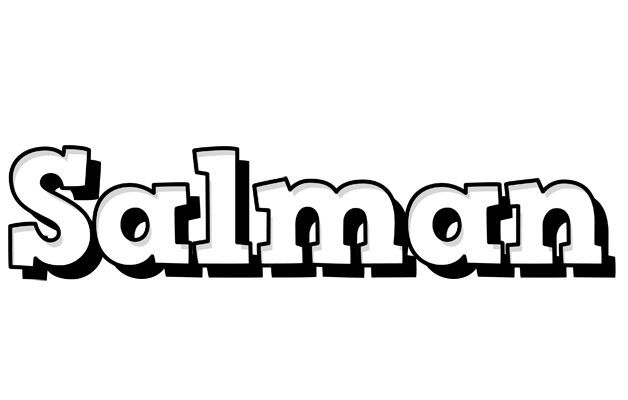 Salman snowing logo