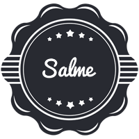 Salme badge logo