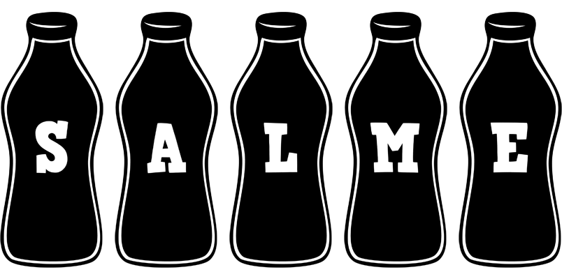 Salme bottle logo