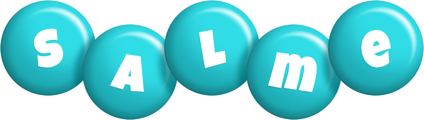 Salme candy-azur logo