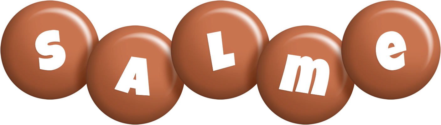 Salme candy-brown logo