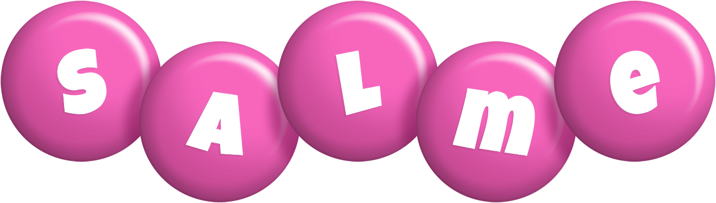 Salme candy-pink logo
