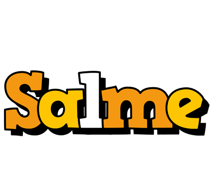 Salme cartoon logo