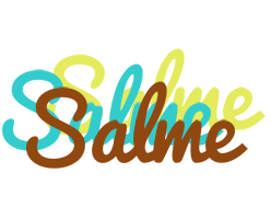 Salme cupcake logo