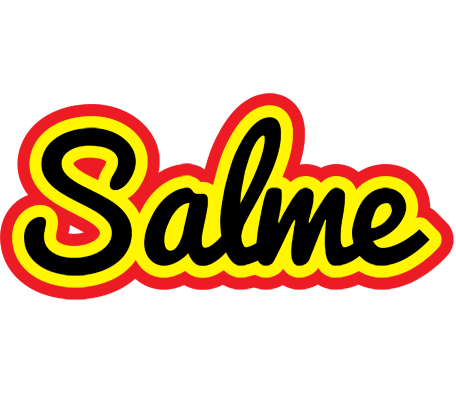 Salme flaming logo