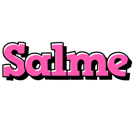 Salme girlish logo