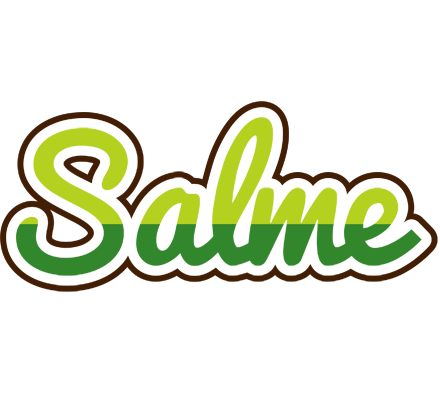 Salme golfing logo