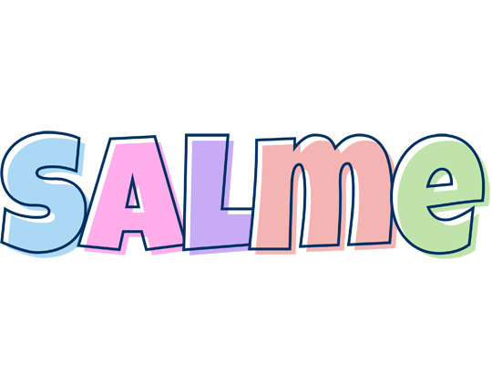 Salme pastel logo