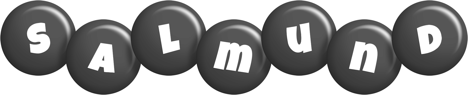 Salmund candy-black logo