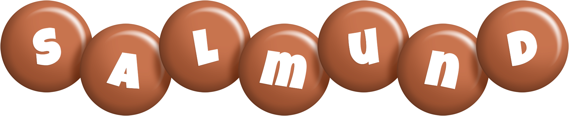 Salmund candy-brown logo
