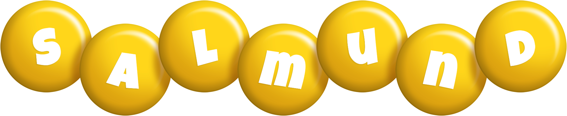 Salmund candy-yellow logo