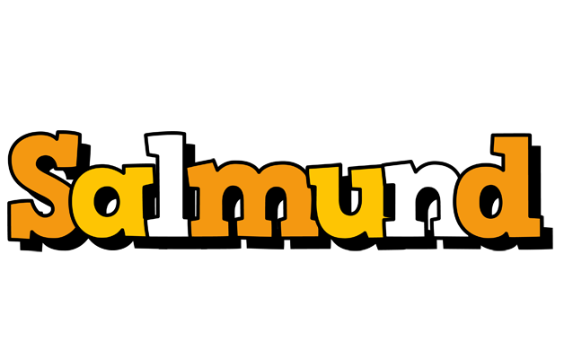 Salmund cartoon logo