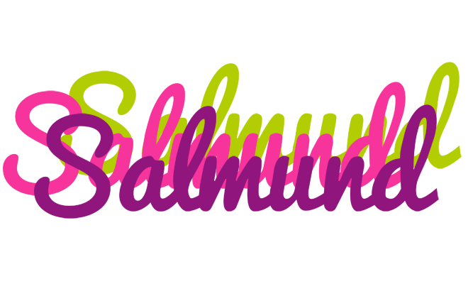 Salmund flowers logo