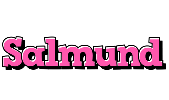 Salmund girlish logo