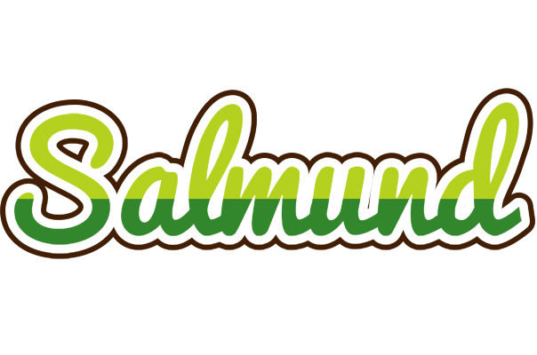 Salmund golfing logo