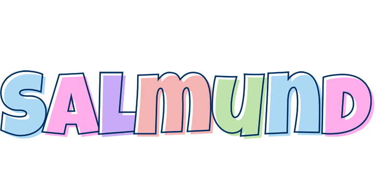 Salmund pastel logo