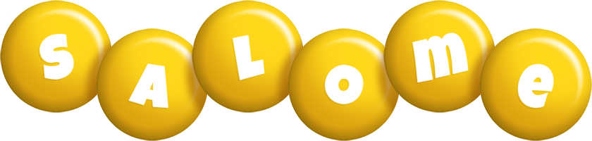 Salome candy-yellow logo