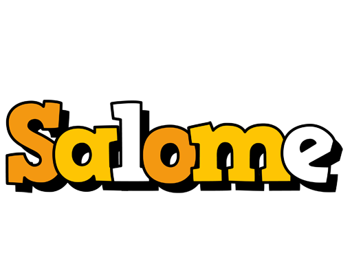 Salome cartoon logo