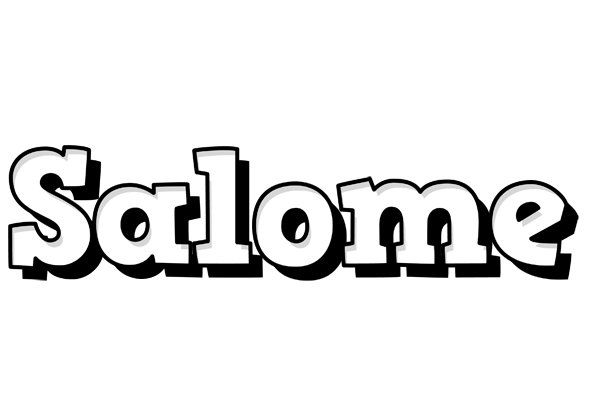 Salome snowing logo