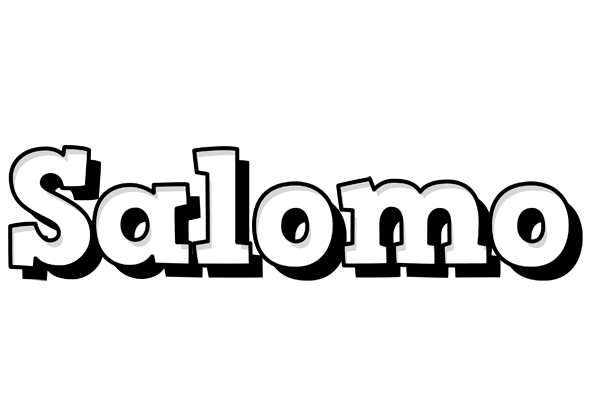 Salomo snowing logo