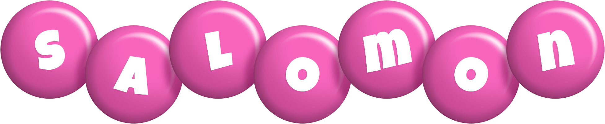 Salomon candy-pink logo