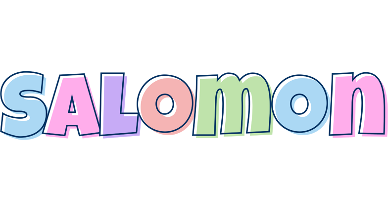 Salomon pastel logo