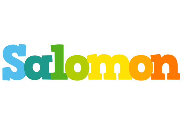 Salomon rainbows logo