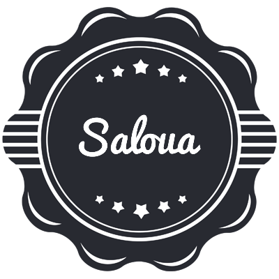 Saloua badge logo
