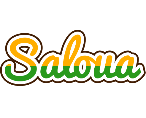 Saloua banana logo