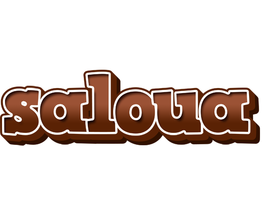 Saloua brownie logo