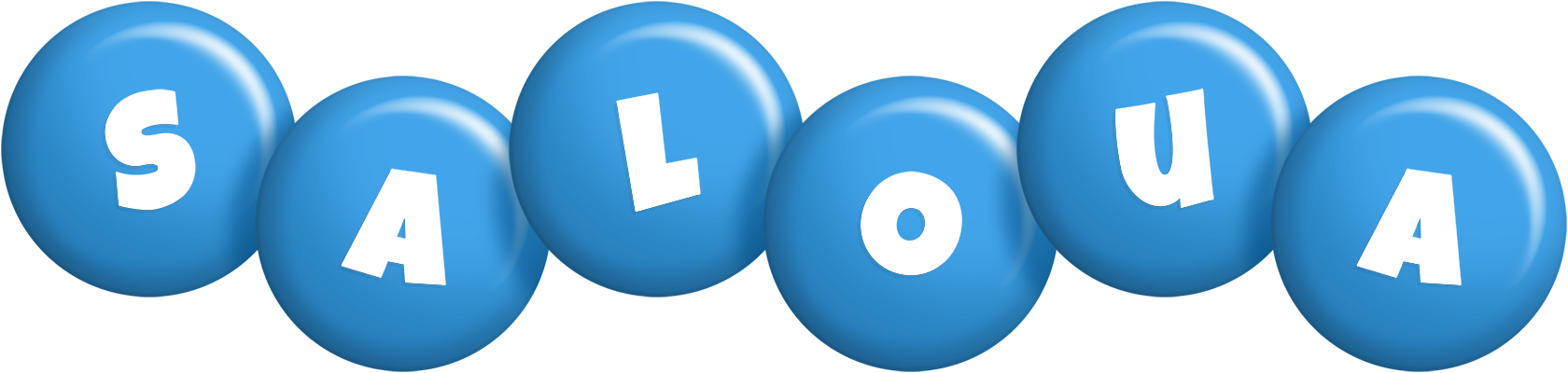 Saloua candy-blue logo